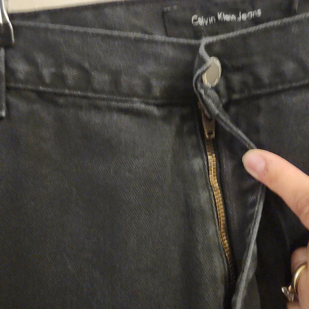 Vintage CALVIN KLEIN Easy Fit Black Jeans